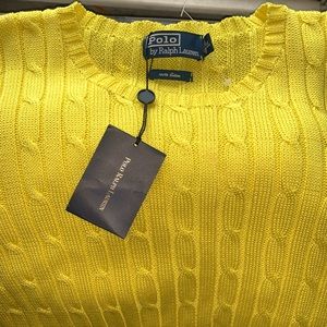 Ralph Lauren Cable Knit Cotton Sweater